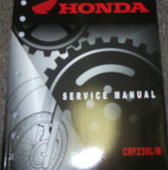 2009 HONDA CRF230L/M CRF 230 L M Service Repair Shop Manual FACTORY NEW