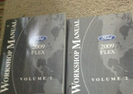 2009 Ford FLEX Service Shop Repair Workshop Manual Set FACTORY W EWD OEM