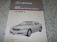 2009 Lexus LS 600h L Electrical Wiring Diagram Troubleshooting Shop Manual EWD