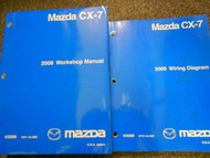 2009 Mazda CX7 CX-7 Service Shop Repair Workshop Manual Set FACTORY OEM W EWD