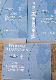2010 FORD EXPEDITION & LINCOLN NAVIGATOR Repair Service Shop Manual Set OEM EWD