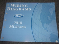 2010 FORD MUSTANG Electrical Wiring Diagrams Service Shop Manual OEM