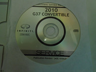 2010 Infiniti G37 G 37 CONVERTIBLE Service Repair Workshop Shop Manual CD New