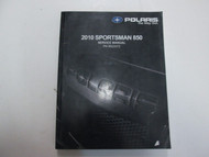 2010 Polaris Sportsman 850 Service Shop Repair Manual FACTORY OEM PN 9922472 OEM