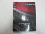 2010 Polaris Ranger 500 Service Repair Workshop Shop Manual FACTORY NEW
