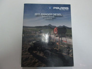 2011 Polaris Ranger Diesel Service Repair Workshop Manual FACTORY NEW