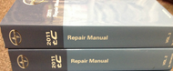 2011 TOYOTA SCION TC Service Repair Shop Manual Set VOLUME 2 & 3 ONLY