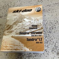 2011 Ski Doo SKI-DOO Tundra Xtreme Tundra LT 600 ACE Service Shop Repair Manual