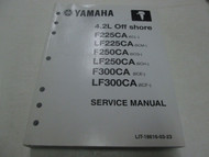 2011 Yamaha 4.2L Off Shore Service Repair Shop Manual LIT-18616-03-23 ***