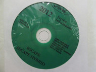 2012 FORD ESCAPE & Hybrid Service Shop Repair Information Workshop Manual CD NEW