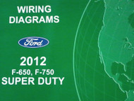 2012 Ford TRUCK F-650 F650 F750 F-750 Wiring Electrical Diagram Manual OEM