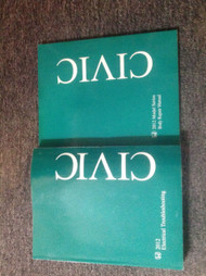 2012 Honda CIVIC Electrical Troubleshooting & Body Repair Shop Manual Set OEM