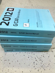 2012 GM BUICK REGAL Service Shop Repair Workshop Manual Set FACTORY OEM