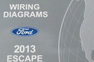 2013 Ford Escape Electrical Wiring Diagrams Diagram Service Manual EWD DAMAGED