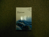 2013 Mazda 5 Mazda5 Mazda-5 Owners Operators Owner Manual FACTORY OEM BOOK