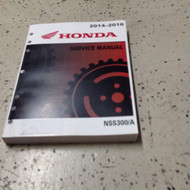 2014 2015 2016 Honda NSS300/A NSS300A Forza Service Shop Workshop Repair Manual