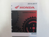 2014 2015 2016 2017 HONDA CRF250R CRF 250R Service Repair Shop Manual NEW