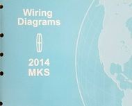 2014 LINCOLN MKS Electrical Wiring Diagram Shop Service Repair Manual EWD 2014