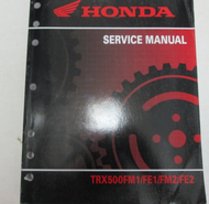 2015 2016 2017 2018 Honda TRX500FM1/FE1/FM2/FE2 Service Repair Shop Manual NEW