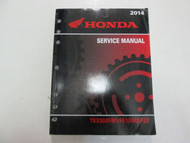2014 OEM Honda TRX500FM1/FE1/FM2/FE2 Service Repair Shop Workshop Manual