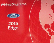 2015 FORD Edge Electrical Wiring Diagrams Diagram Service Shop Manual EWD OEM