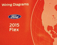 2015 FORD FLEX Electrical Wiring Diagram Troubleshooting Shop Manual EWD 2015
