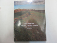 2015 Polaris Ranger Diesel Diesel Crew Service Repair Shop Workshop Manual New
