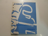 2006 Yamaha YZ450FV Owners Service Repair Shop Manual FACTORY OEM BOOK 06 DEAL