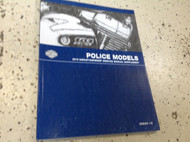 2016 Harley Davidson Police Models Service Shop Workshop Manual Supplement NEW