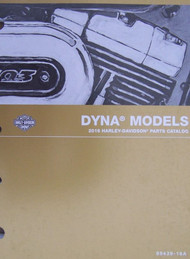 2016 Harley Davidson DYNA Models Parts Catalog Manual NEW