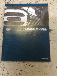 2016 Harley Davidson FLHXSE Models Service Shop Workshop Manual Supplement OEM