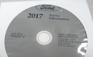 2017 FORD ECONOLINE Workshop Service Shop Repair Information Manual ON CD NEW