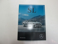 2017 Mercedes Benz SL Class Sales Brochure Manual FACTORY OEM BOOK 17 DEAL