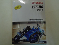 2017 Yamaha YZF R6 Service Shop Repair Workshop Manual Factory NEW