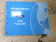 2018 Ford FOCUS RS Wiring Electrical Diagram Manual OEM Factory