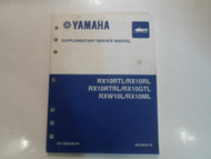 2006 Yamaha RX10RTL RX10RL RX10RTRL RX10GTL RXW10L Supplementary Service Manual