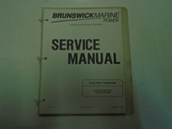 Brunswick Marine Power Service Manual Electric Thruster Model T33•R33•RX33•T45