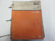 Case Heavy Equipment 1840 Uni-Loader Parts Catalog Manual OEM Book Used ***