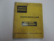 Caterpillar 1693 Diesel Truck Engine Rack Setting Information Manual BINDER OEM