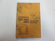 Caterpillar 3208 Truck Engine 40S1 to LAST BUILT UEG0894S Parts Book STAINS WORN