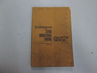 Caterpillar 3208 Industrial Engine Parts Book Manual STAINED WORN 90N6121 90N372