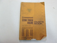 Caterpillar 3208 Truck Engine Parts Book Manual 40S1-UP SEBP1221 DAMAGED STAINS