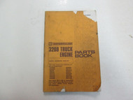 Caterpillar 3208 Truck Engine Parts Book Manual 40S1-UP UEG0894S DAMAGE STAINS