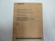 Caterpillar 3304B 3306B Industrial EPG Generator Set Diesel Manual SEBU6328 JUNE