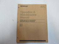 Caterpillar 3408 3412 Industrial EPG Diesel Engines Operation Maintenance Manual