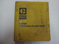 Caterpillar 951B Traxcavator 32F 69H 86J Service Manual USED STAINED OEM DEAL