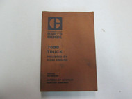 Caterpillar 769B Truck D343 Engine Parts Book Manual MINOR WEAR STAINS FACTORY