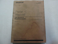 Caterpillar 426 Backhoe Series II 4.236 Diesel Loader Parts Manual STAINED ***