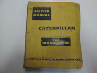 Caterpillar 933 Traxcavator 42A1-UP Service Repair Shop Manual BINDER STAINED