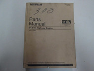 Caterpillar C13 On-Highway Engine Parts Manual KCB1-UP WRITING STAINED FACTORY